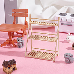 Mini Plastic Flower Pot Rack&nbsp;AJEW-WH0471-117A