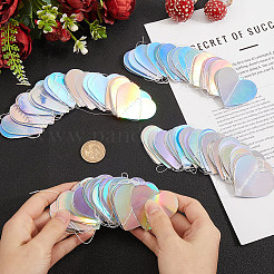 Iridescent Paper Glitter Garland&nbsp;HJEW-WH20003-10A