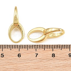Brass Pendant Bails&nbsp;KK-CBA57BD-06G