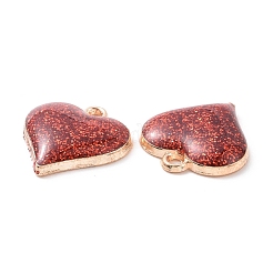 Alloy Enamel Pendants&nbsp;PALLOY-D015-03B