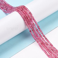 Natural Pink Tourmaline Beads Strands&nbsp;G-C009-B20