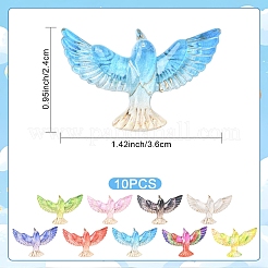 10Pcs Transparent Resin Cabochons&nbsp;FIND-YW0008-82