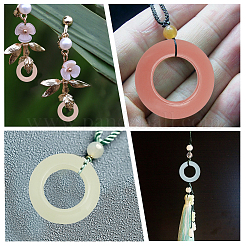 16Pcs 8 Colors Synthetic Luminous Stone Pendants&nbsp;G-CA0001-73