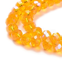 Electroplate Glass Beads Strands&nbsp;EGLA-A034-T2mm-L11