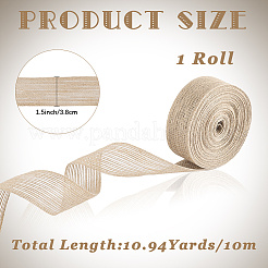 1 Roll Burlap Ribbon&nbsp;OCOR-CY0001-71B