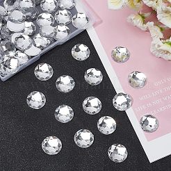 45Pcs 3 Styles Self-Adhesive Acrylic Rhinestone Stickers&nbsp;DIY-FG0001-83A