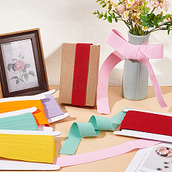 15M 6 Colors Polyester Thick Elastic Wide Band&nbsp;DIY-PH0017-30A