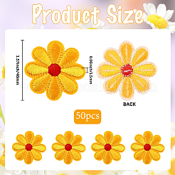 50Pcs Computerized Embroidery Cloth Iron on/Sew on Patches&nbsp;PATC-CY0001-16B