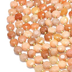 Natural Red Aventurine Beads Strands&nbsp;G-C116-A69-02