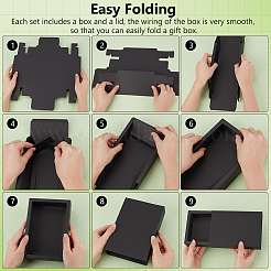 Kraft Paper Storage Gift Drawer Boxes&nbsp;CON-WH0092-80F