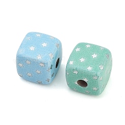 Printed Opaque Acrylic Beads&nbsp;AC-CBADA7D-12
