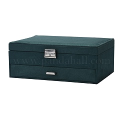 Velvet & Wood Jewelry Boxes&nbsp;VBOX-I001-04C