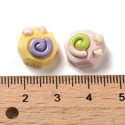 Vortex with Star Opaque Resin Decoden Cabochons&nbsp;RESI-D009-01