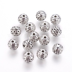 Tibetan Style Zinc Alloy Beads&nbsp;PALLOY-ZN191-AS-FF