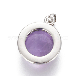 Natural Amethyst Pendants&nbsp;G-L512-B03