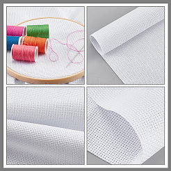 14CT Cross Stitch Canvas Cotton Embroidery Fabric&nbsp;DIY-WH0410-06A