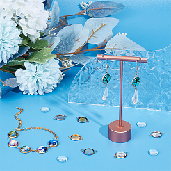 DIY Flat Round Connector Making Kit&nbsp;DIY-UN0004-83