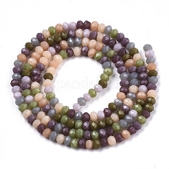 Opaque Glass Beads Strands&nbsp;X-GLAA-N041-005B-02