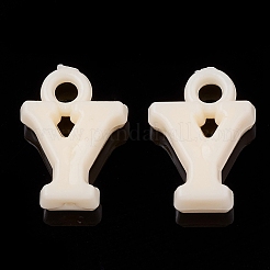 Opaque Plastic Charms&nbsp;MACR-SZ0001-41