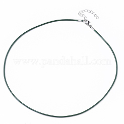 Waxed Cotton Cord Necklace Making&nbsp;MAK-S032-1.5mm-B03