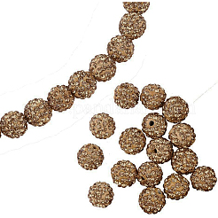 100Pcs Polymer Clay Rhinestone Beads&nbsp;RB-PH0001-39B