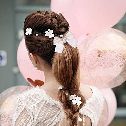 12pcs Polyester Bowknot Ornament Accessories&nbsp;DIY-CA0007-22B