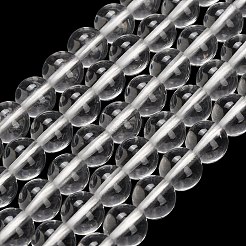 Natural Quartz Crystal Beads Strands&nbsp;G-F820-K01-8mm