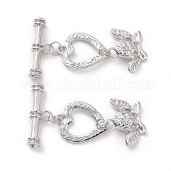 Brass Toggle Clasps&nbsp;KK-E068-VC192