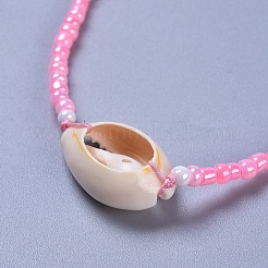 Adjustable Glass Seed Bead Braided Bead Bracelets&nbsp;BJEW-JB04281