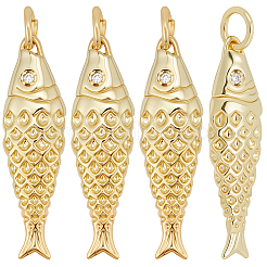 6Pcs Rack Plating Brass Pendants&nbsp;KK-BBC0024-02