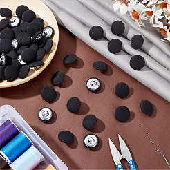 100Pcs Cloth Shank Buttons&nbsp;BUTT-NB0001-72C