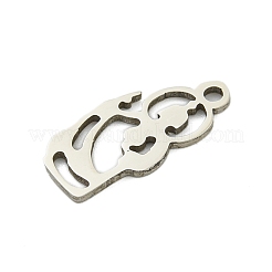 Non-Tarnish 201 Stainless Steel Pendants&nbsp;STAS-M015-04P