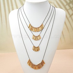 Alloy Multi Layered Necklaces&nbsp;WGE9503-01