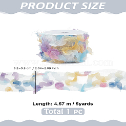 5 Yards Polyester Lace Trim&nbsp;OCOR-LP0006-04C