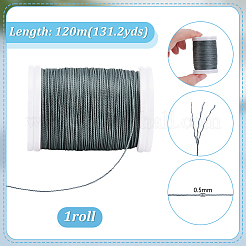 Waxed Polyester Sewing Thread&nbsp;OCOR-WH0108-38B