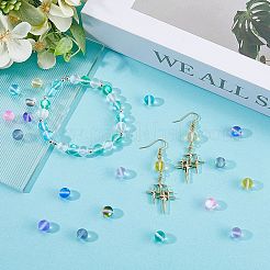 100Pcs 10 Colors Glass Beads&nbsp;G-SP0001-02