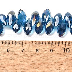 Electroplate Glass Beads Strands&nbsp;EGLA-J068-AB08