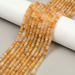 2 Strands Natural Topaz Jade Beads Strands&nbsp;G-PA0001-24B