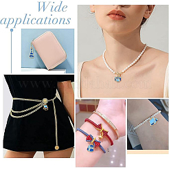 20Pcs 5 Styles Camping Equipment Series Alloy Enamel Pendants&nbsp;FIND-YW0007-13B