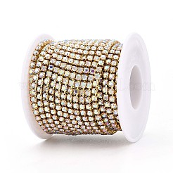 Iron Rhinestone Cup Chains&nbsp;CH-T006-03A-04