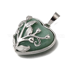 Natural Green Aventurine Pendants&nbsp;GG-CBA7610-04P-07