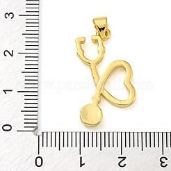 Rack Plating Brass Pendants&nbsp;KK-Z063-41G