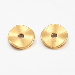 Tibetan Silver Wavy Spacer Beads&nbsp;Y-GLF9350Y-NF