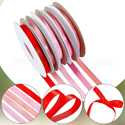 5 Rolls Single Face Polyester Satin Ribbon&nbsp;SRIB-CY0001-38C