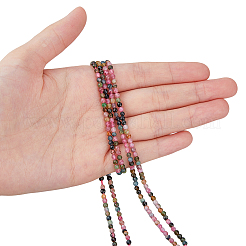 2 Strands Natural Tourmaline Beads Strands&nbsp;G-HY0001-34