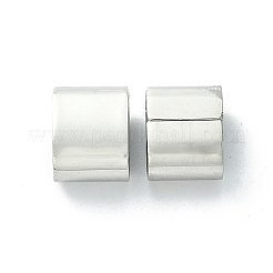 Non-Tarnish 201 Stainless Steel Slide Charms/Slider Beads&nbsp;STAS-C016-07P-1