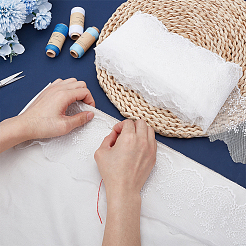 Polyester Lace Trims&nbsp;SRIB-WR0001-15B