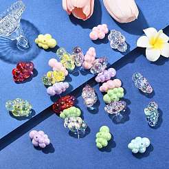 50Pcs Acrylic Beads&nbsp;OACR-CJ0002-12