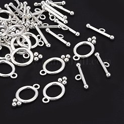 Tibetan Style Alloy Toggle Clasps&nbsp;X-LF8418Y