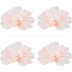 12Pcs Cloth Artificial Flower Head&nbsp;AJEW-SC0031-58B